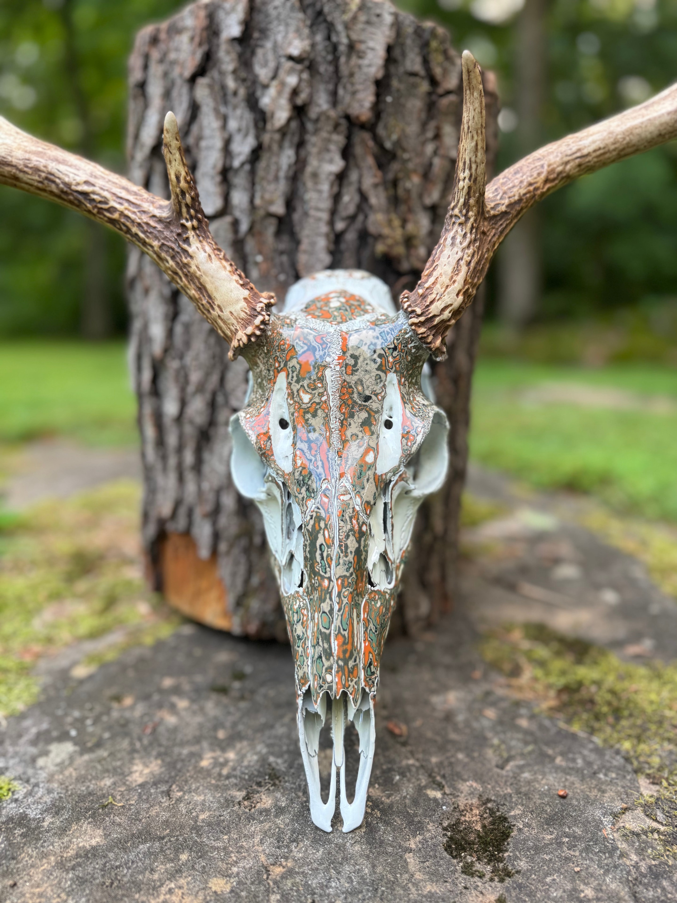 Skull painting 1