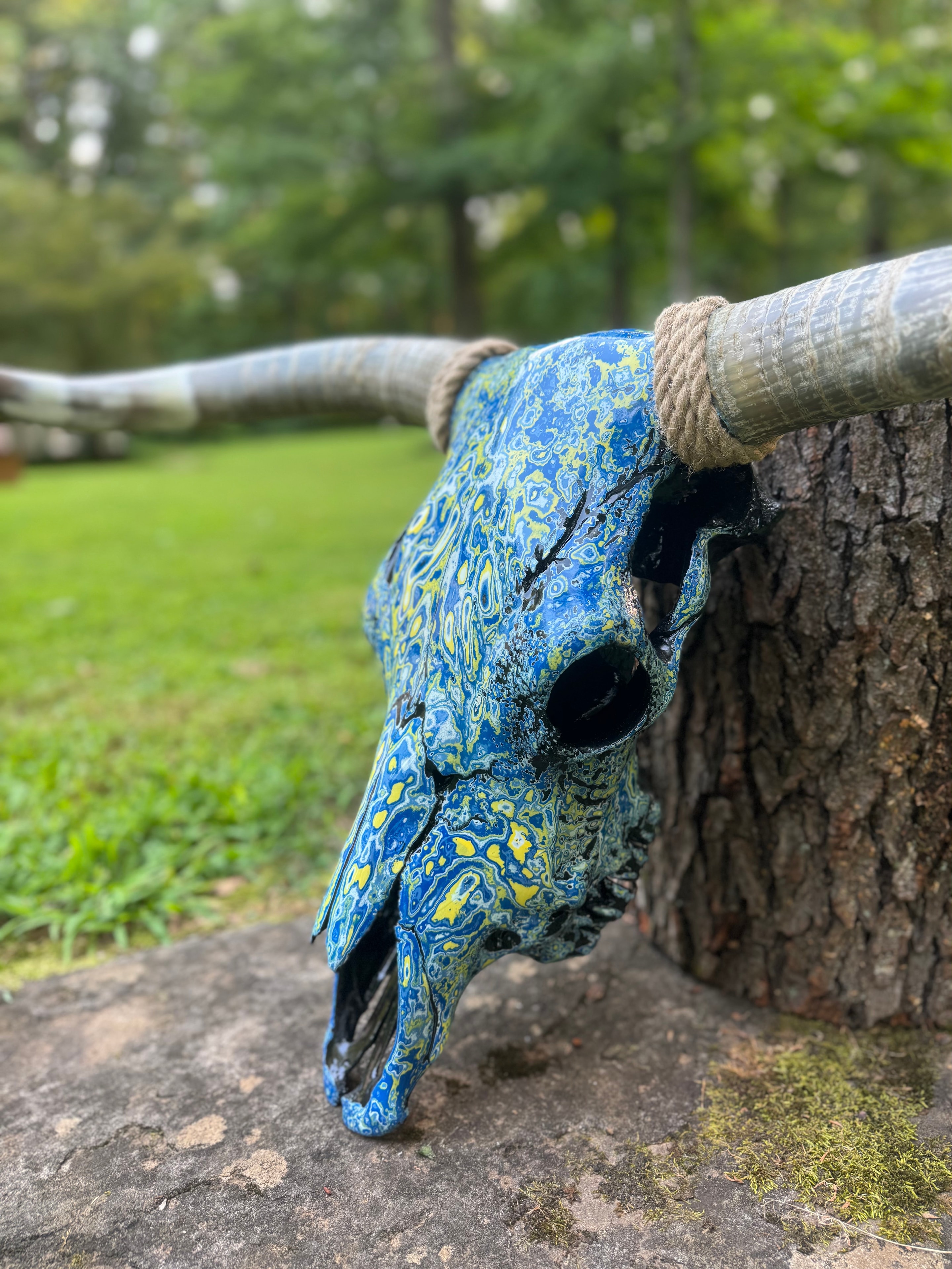 Skull painting 2